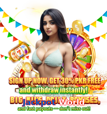 Jackpot World game app for Pakistan players