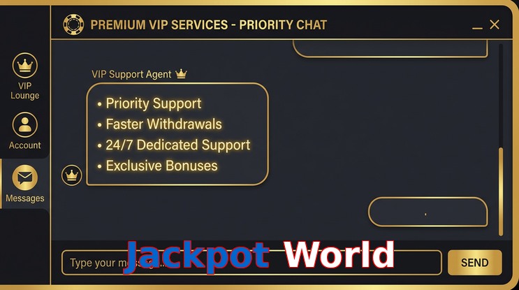 Payment and PKR controls in Jackpot World